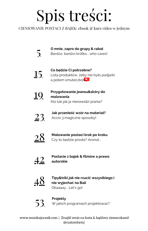 CIENIOWANIE POSTACI Z BAJEK - ebook + kurs video - obrazek 2