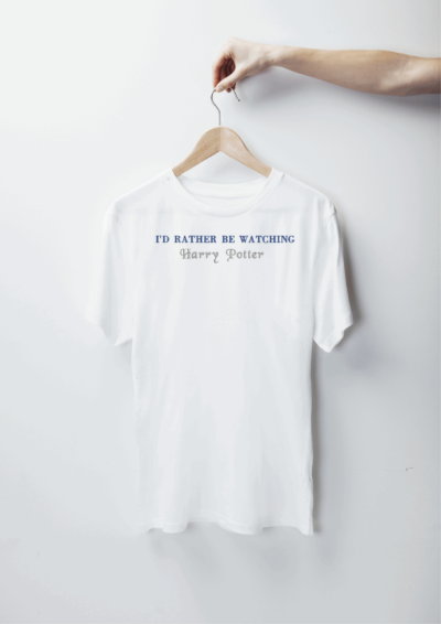 TSHIRT - I'D RATHER BE