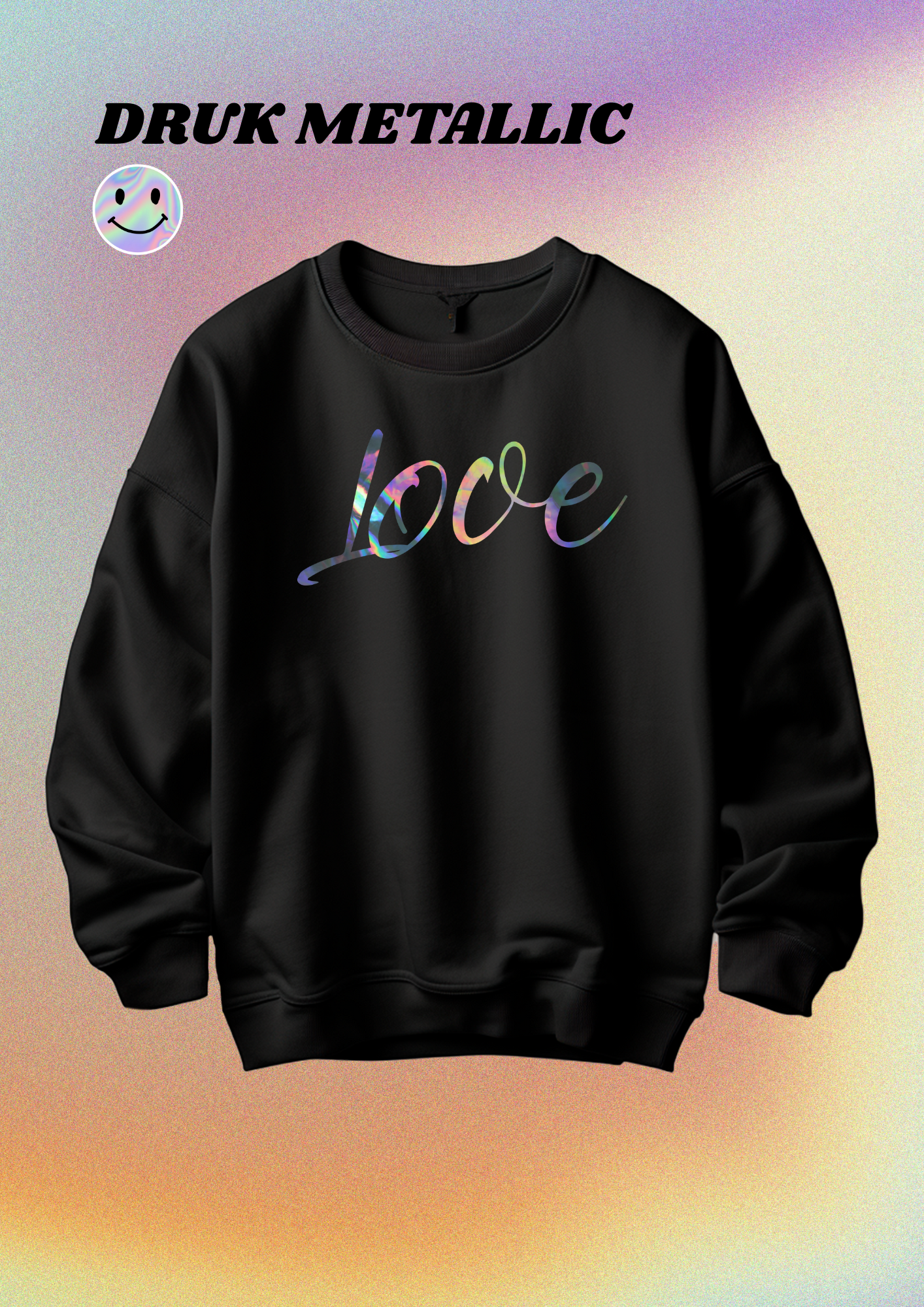 CREWNECK - TWÓJ NAPIS HOLO - obrazek 4