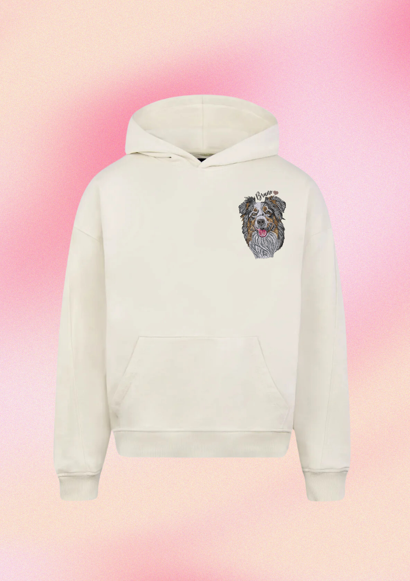 HOODIE OVERSIZE - OWCZAREK AUSTRALIJSKI