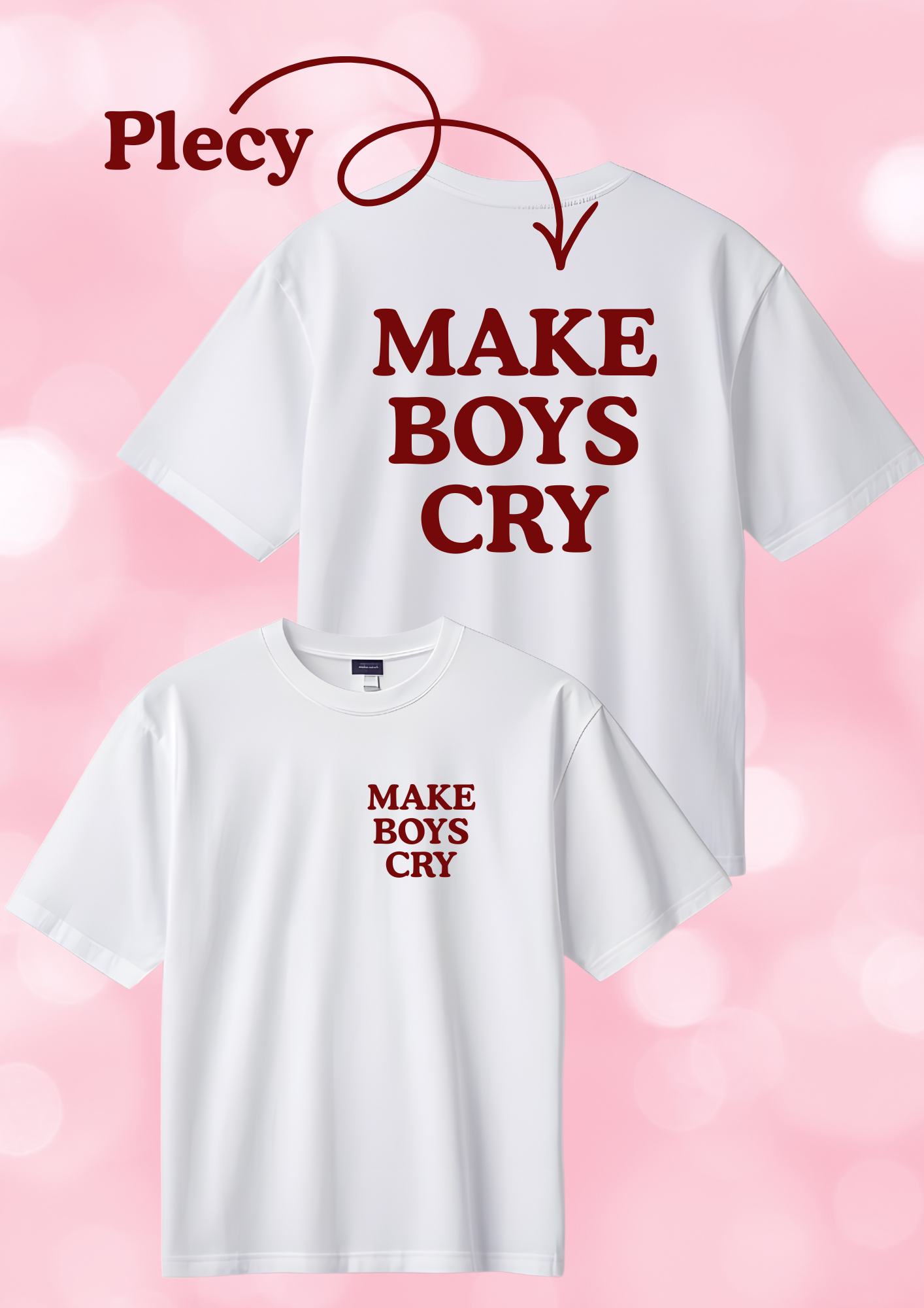 TSHIRT OVERSIZE - MAKE BOYS CRY